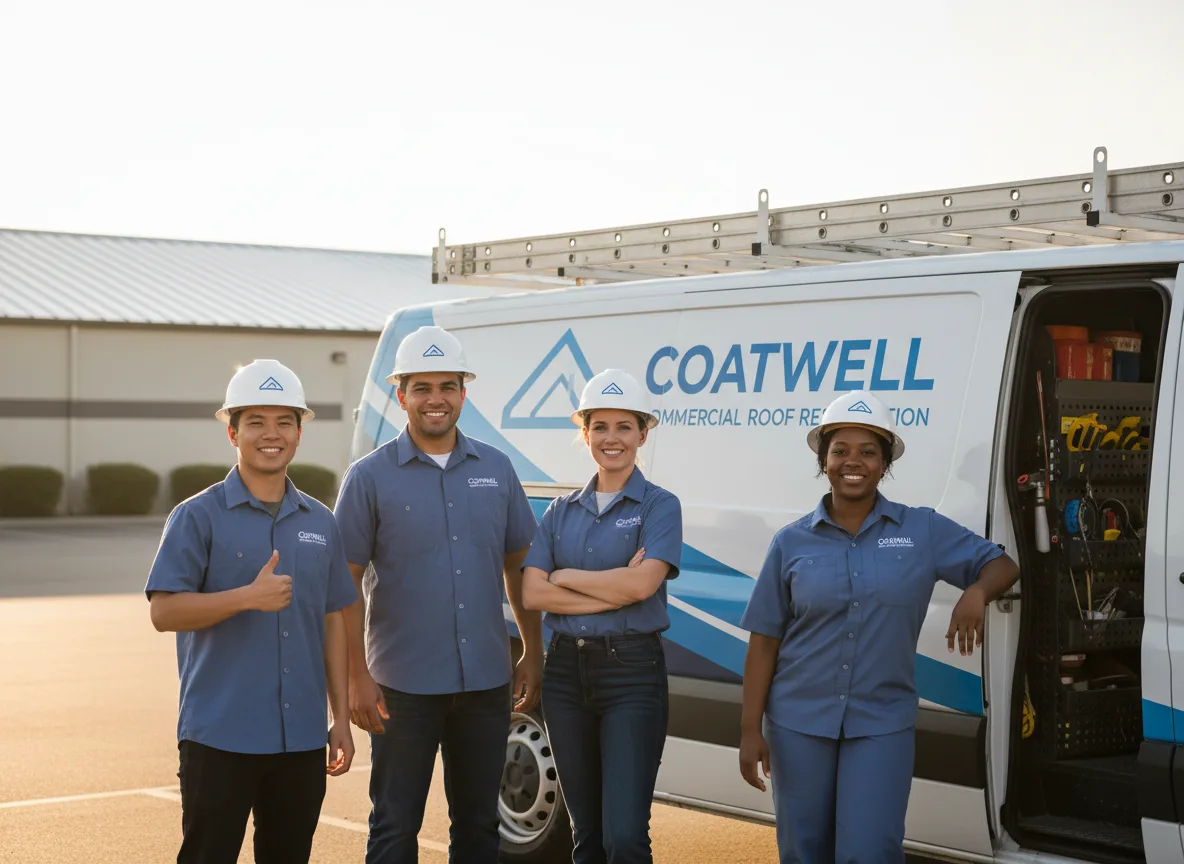 Commercial roof coating company in Mulliken, MI